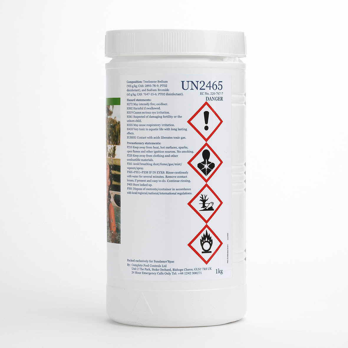 Sundance® Chlorine Granules Safety 