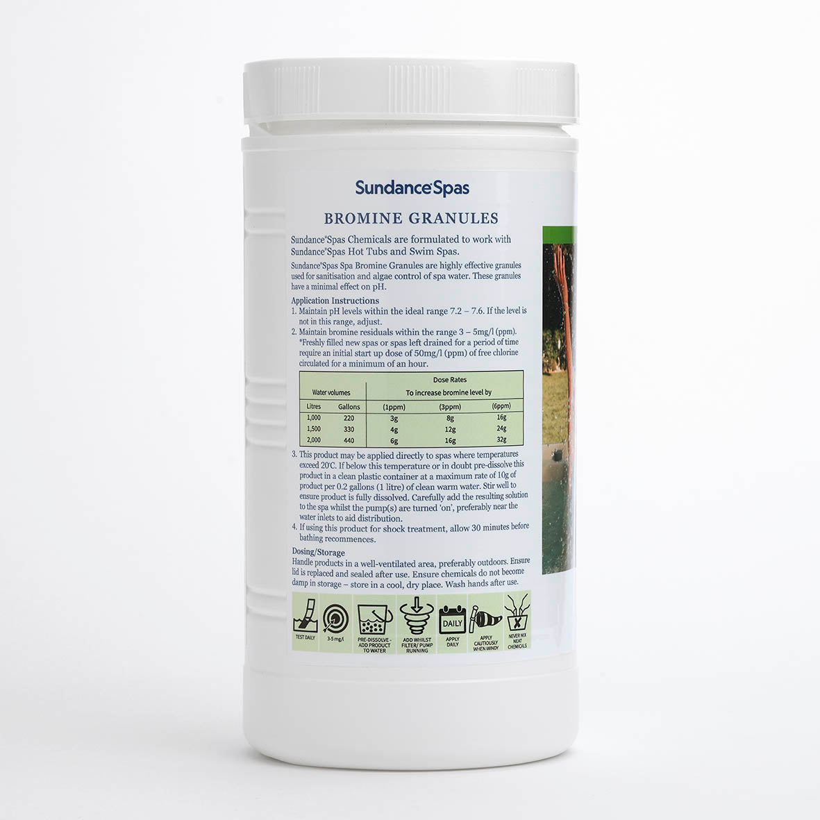 Sundance® Chlorine Granules Instructions 